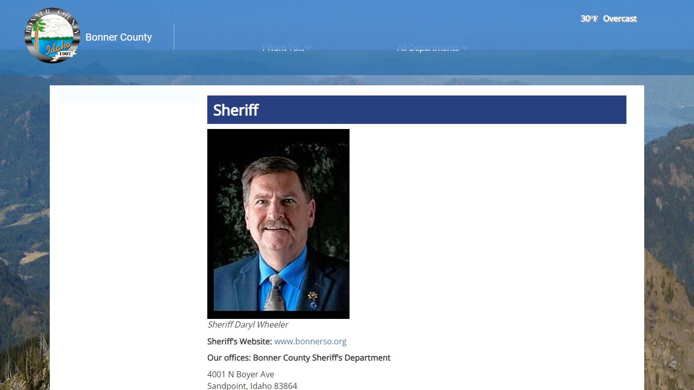 Bonner County - Sheriff